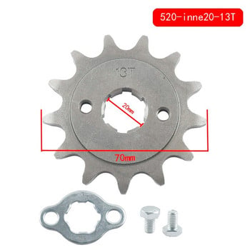 520#Chain Gear 12T 13T 14T μπροστινό γρανάζι πινιόν μοτοσικλέτας αξεσουάρ Για KTM SX SXF XC XCF Για Honda CRF150 CRF230 F 03-19