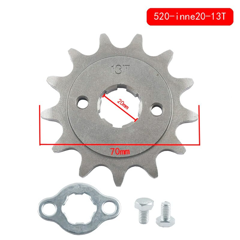520#Chain Gear 12T 13T 14T priekšējais zobrats zobrats Motocikla piederumi KTM SX SXF XC XCF priekš Honda CRF150 CRF230 F 03-19
