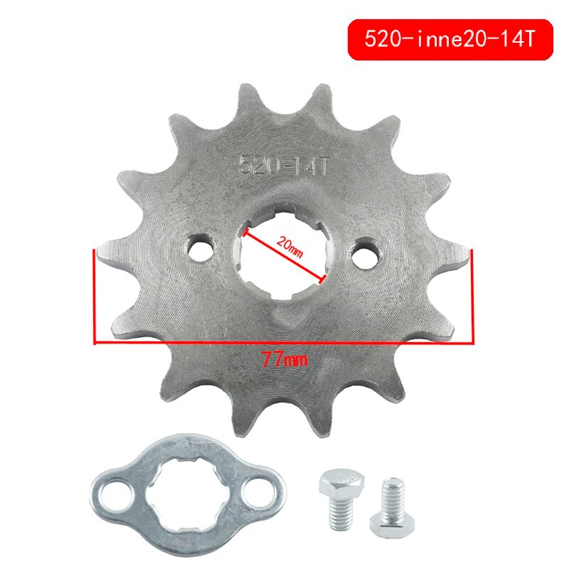 520#Chain Gear 12T 13T 14T priekšējais zobrats zobrats Motocikla piederumi KTM SX SXF XC XCF priekš Honda CRF150 CRF230 F 03-19