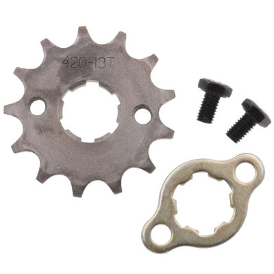 Esimootor 420# 17mm 20mm 10T 11T 12T 13T 14T 15T 16T 17T 18T 19T hammasketi ketiratas koos kinnitusplaadi lukustamisega