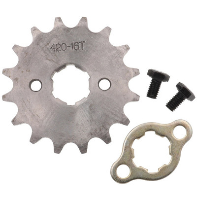 Esimootor 420# 17mm 20mm 10T 11T 12T 13T 14T 15T 16T 17T 18T 19T hammasketi ketiratas koos kinnitusplaadi lukustamisega