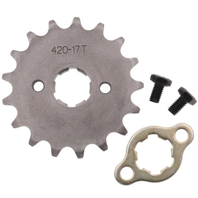 Esimootor 420# 17mm 20mm 10T 11T 12T 13T 14T 15T 16T 17T 18T 19T hammasketi ketiratas koos kinnitusplaadi lukustamisega