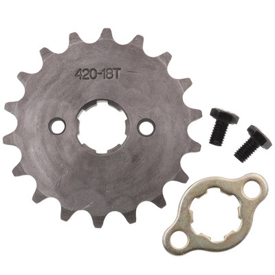 Esimootor 420# 17mm 20mm 10T 11T 12T 13T 14T 15T 16T 17T 18T 19T hammasketi ketiratas koos kinnitusplaadi lukustamisega