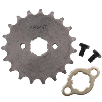 Esimootor 420# 17mm 20mm 10T 11T 12T 13T 14T 15T 16T 17T 18T 19T hammasketi ketiratas koos kinnitusplaadi lukustamisega