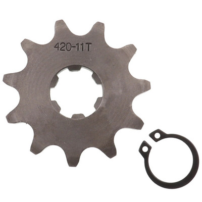 Esimootor 420# 17mm 20mm 10T 11T 12T 13T 14T 15T 16T 17T 18T 19T hammasketi ketiratas koos kinnitusplaadi lukustamisega
