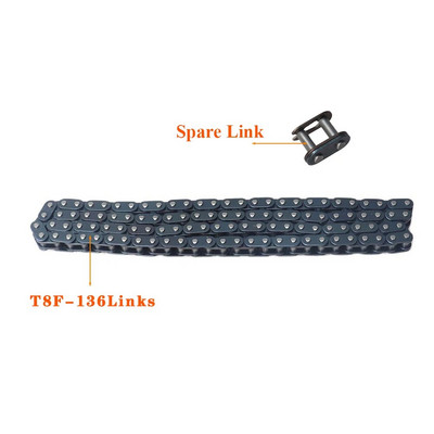 47cc 49cc T8F ķēdes