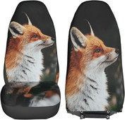 Καλύμματα μπροστινών καθισμάτων αυτοκινήτου Red Fox 2 τμχ Καλύμματα αυτομάτων καθισμάτων μπροστινά καθίσματα Μόνο προστατευτικά καθισμάτων με κάδο οχήματος Κατάλληλα για τα περισσότερα SUV αυτοκινήτων