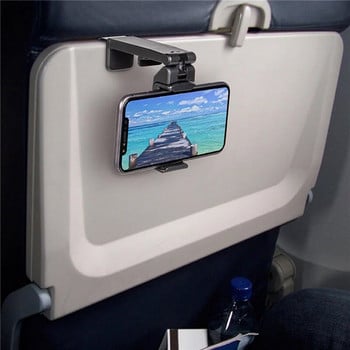 Φορητή θήκη τηλεφώνου Ταξιδιωτικό κάθισμα λεωφορείου αεροπλάνου Πτυσσόμενη υποστήριξη για Iphone 14 13 Περιστρεφόμενη βάση τηλεφώνου Samsung Xiaomi