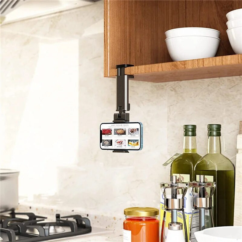 Pārnēsājams tālruņa turētājs ceļojumu lidmašīnas vilciena autobusa sēdekļa salokāms atbalsts iPhone 14 13 Samsung Xiaomi grozāmajam tālruņa statīvs