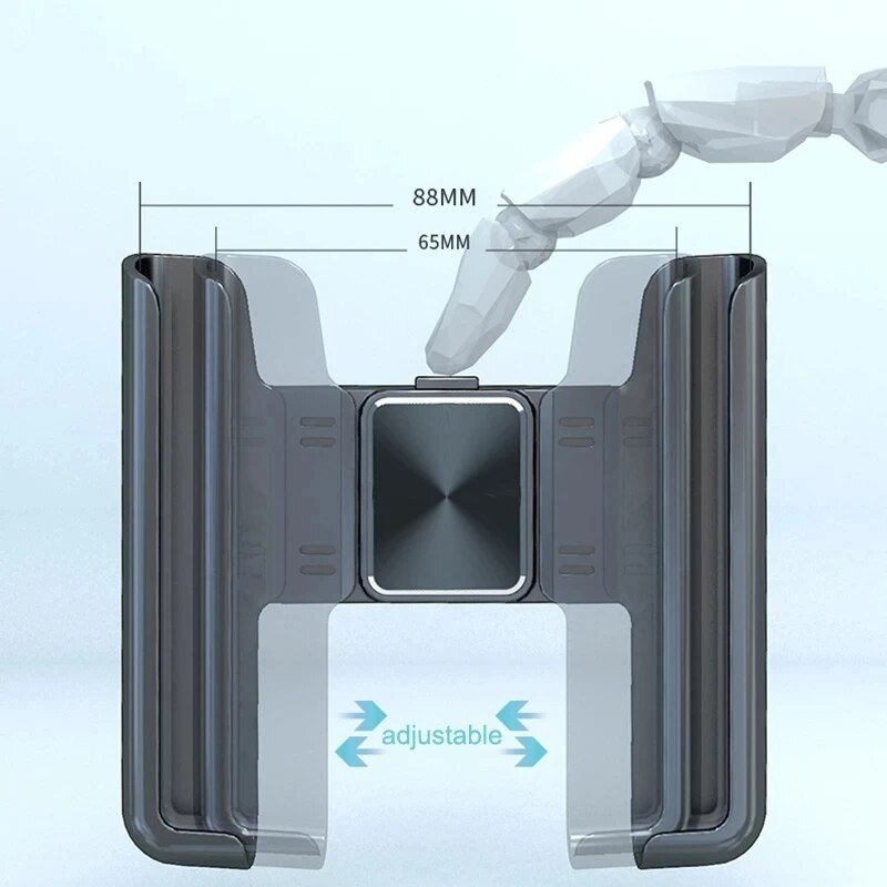 Mobilā tālruņa turētājs automašīnā 360° rotācijas mobilā tālruņa statīvs Universāls gravitācijas auto tālruņa turētājs gaisa ventilācijas klipa stiprinājuma GPS atbalsts