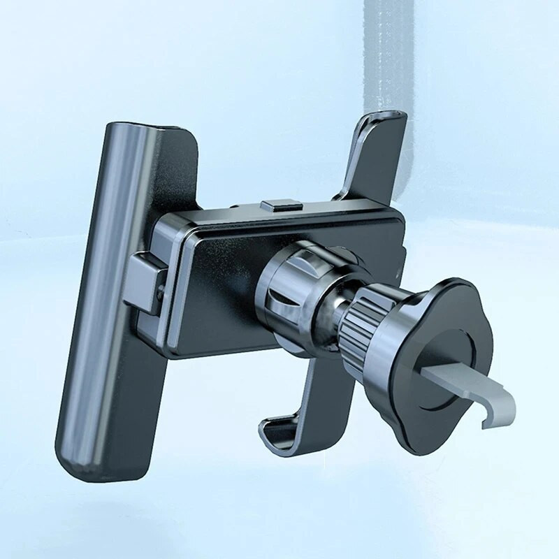 Mobilā tālruņa turētājs automašīnā 360° rotācijas mobilā tālruņa statīvs Universāls gravitācijas auto tālruņa turētājs gaisa ventilācijas klipa stiprinājuma GPS atbalsts