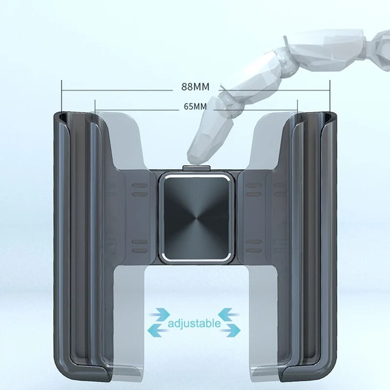 Automašīnas tālruņa turētājs 360 rotācijas statīvs mobilajam tālrunim universālā gravitācijas auto tālruņa turētājs automašīnā gaisa ventilācijas klipa stiprinājuma GPS atbalsts