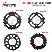 Motociklu ķēde Kart Beach auto aksesuāri Apvidus auto Zobu rati 420 /428 zobu plāksne 428 pārnesums Daquan
