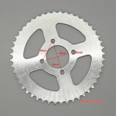 Motociklu ķēde Kart Beach auto aksesuāri Apvidus auto Zobu rati 420 /428 zobu plāksne 428 pārnesums Daquan