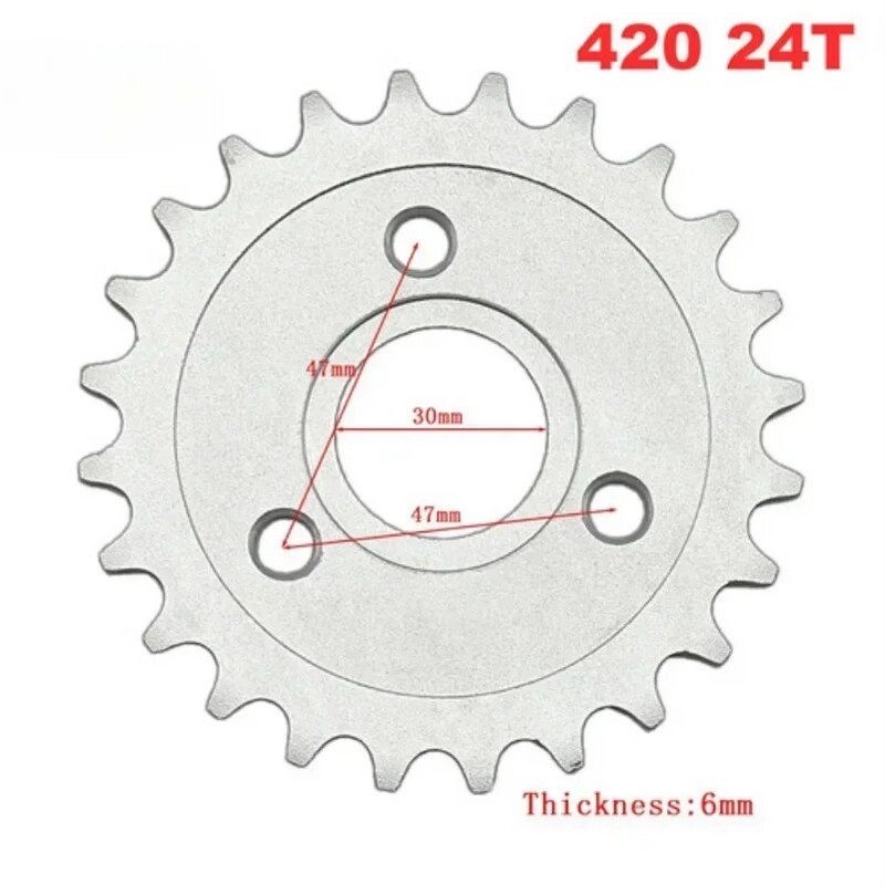 Motociklu ķēde Kart Beach auto aksesuāri Apvidus auto Zobu rati 420 /428 zobu plāksne 428 pārnesums Daquan