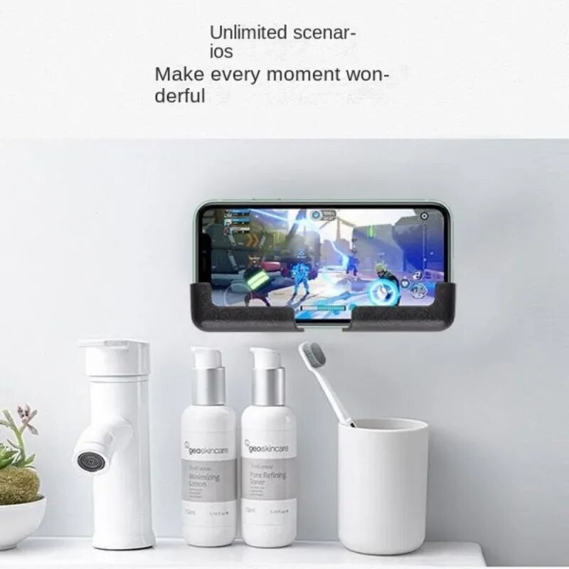 Jauns daudzkrāsu pārnēsājams automašīnas tālruņa turētājs ar lipīgiem universāliem tālruņa stiprinājumiem automašīnas tālruņu navigācijas salona piederumiem