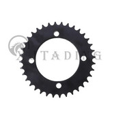 T8F aizmugurējās ķēdes zobrats melns T8F 36T zobs 54mm priekš 43cc 47cc 49cc Minimoto Pocket velosipēds Gāzes benzīns Goped Motorolleris ATV Quad