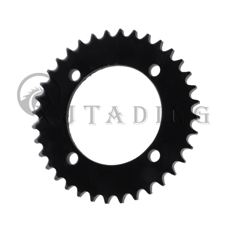 T8F aizmugurējās ķēdes zobrats melns T8F 36T zobs 54mm priekš 43cc 47cc 49cc Minimoto Pocket velosipēds Gāzes benzīns Goped Motorolleris ATV Quad