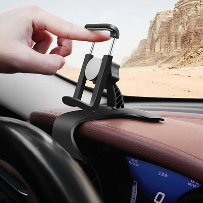 Universāls informācijas panelis GPS navigācijas kronšteina turētājs, automašīnas mobilā tālruņa turētājs, daudzfunkcionāls, viegli piestiprināms statīva panelis