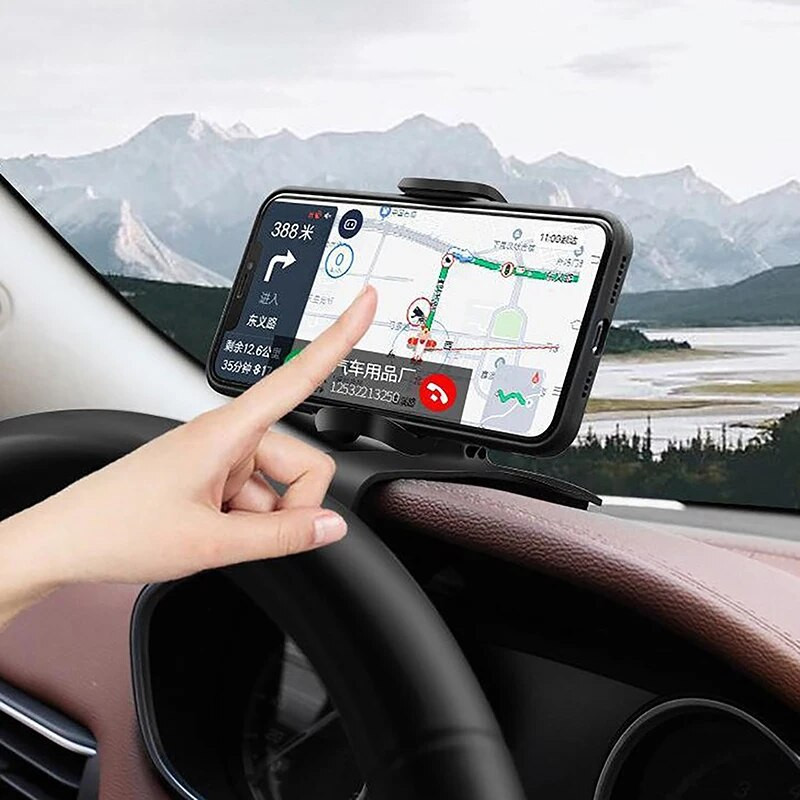 Universāls informācijas panelis GPS navigācijas kronšteina turētājs, automašīnas mobilā tālruņa turētājs, daudzfunkcionāls, viegli piestiprināms statīva panelis