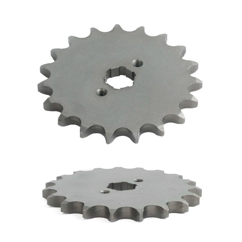 Priekšējais dzinēja zobrats 520 × ķēde 20 mm kvadracikla četru riteņu motocikls 10t 11t 12t 13t 14t 15t 16t 17t 18t 19t 20t