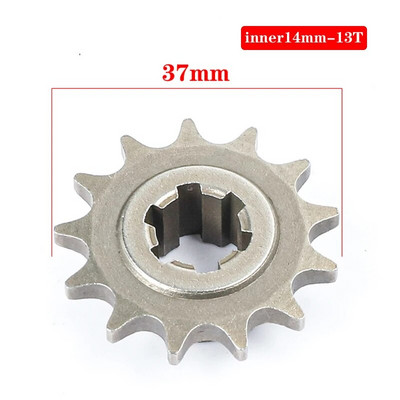 Priekšējā zobrata zobrata ķēdes zobrats T8F 11 13 14 17 20 zobs 47cc 49cc Motociklam Minimoto ATV Mopēdam