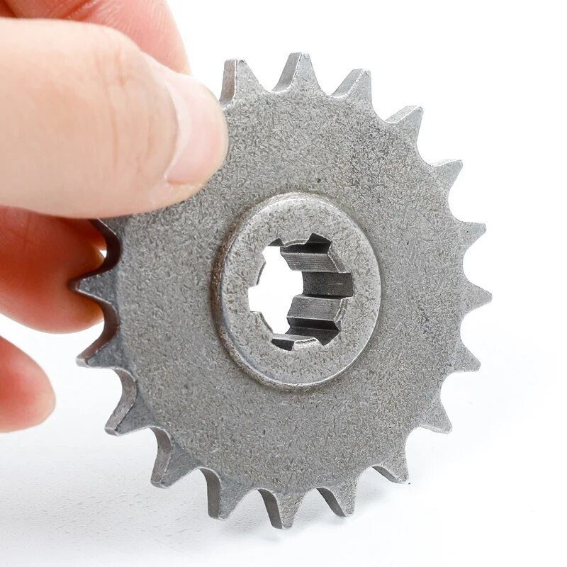 Priekšējā zobrata zobrata ķēdes zobrats T8F 11 13 14 17 20 zobs 47cc 49cc Motociklam Minimoto ATV Mopēdam