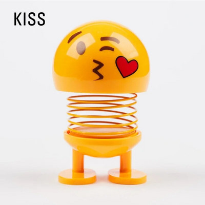 Radošas, smieklīgas, kratīšanas lelles, mazas rotaslietas Skaistas iekštelpu lelles, automašīnu rotaļlietas Automašīnu apdares piederumi kawaii automašīnu aksesuāri