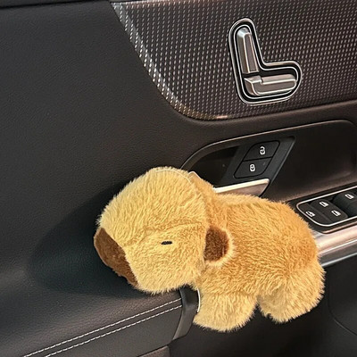 Automašīnu lelles salona rotājumi Centrālās vadības ekrāns, pieguļoši rotājumi Tesla durvju rokturiem Jauki auto salona aksesuāri