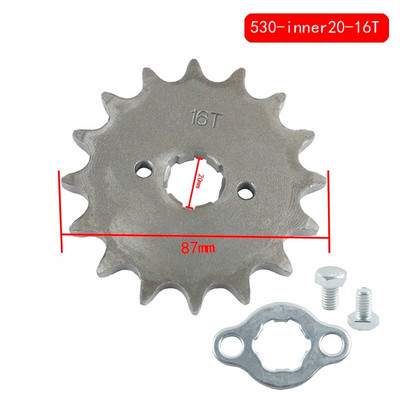 530 Kett 20mm 10 11 12 13 14 15 16 17 18 19 20 21 Hambad ees Mootori ketirattad Maastikusõidukitele ahv bike ATV-d kardid jne