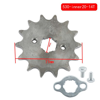530 Kett 20mm 10 11 12 13 14 15 16 17 18 19 20 21 Hambad ees Mootori ketirattad Maastikusõidukitele ahv bike ATV-d kardid jne