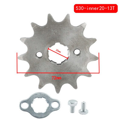 530 Kett 20mm 10 11 12 13 14 15 16 17 18 19 20 21 Hambad ees Mootori ketirattad Maastikusõidukitele ahv bike ATV-d kardid jne
