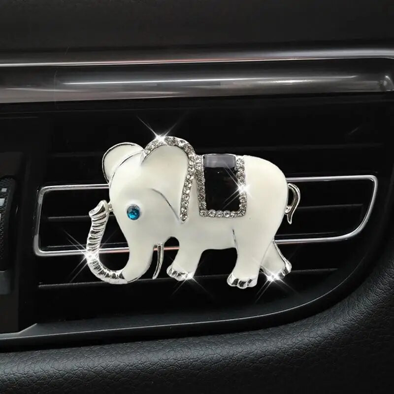 Διακοσμητικά Άρωμα Αυτοκινήτου Διαχύτης Αρωματικών Χώρων Αποσμητικά Χώρου Εξαερισμού Κλιπ Auto Perfume Elegant Elephant Flavoring Αξεσουάρ διακόσμησης αυτοκινήτου