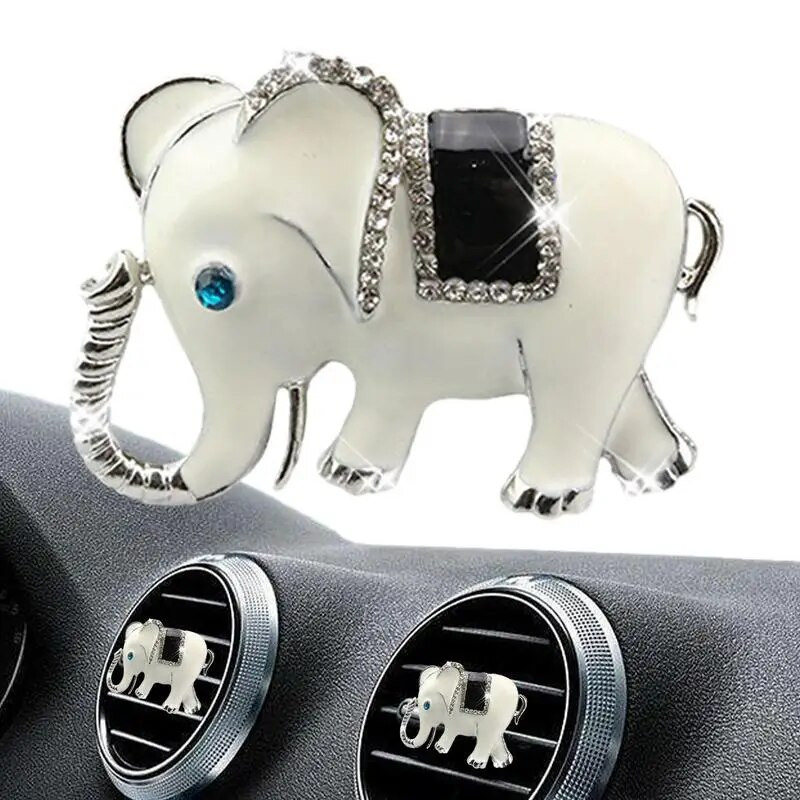 Διακοσμητικά Άρωμα Αυτοκινήτου Διαχύτης Αρωματικών Χώρων Αποσμητικά Χώρου Εξαερισμού Κλιπ Auto Perfume Elegant Elephant Flavoring Αξεσουάρ διακόσμησης αυτοκινήτου