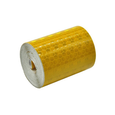 5 cm * 100 cm Automašīnas atstarojošā lente Drošības brīdinājums Automašīnas apdares uzlīme Atstarotāja Aizsarglentes Sloksnes Filma Auto Motocikla Uzlīme