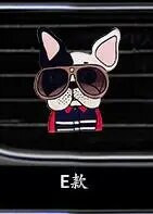 Bulldog autós légfrissítő parfüm a légkondicionáló kimenetéhez Parfümös klip parfümös palack függő diffúzor az automatikus légfrissítőben