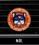 Bulldog autós légfrissítő parfüm a légkondicionáló kimenetéhez Parfümös klip parfümös palack függő diffúzor az automatikus légfrissítőben
