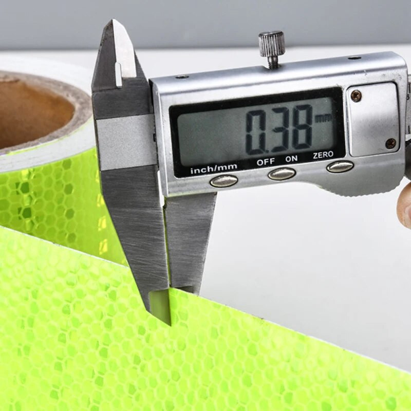 Muguras smaganu kristāla krāsas režģis velosipēda kontūra automašīnu uzlīmes Brīdinājuma uzlīmes atstarojoša sloksne drošības lente drošības logotips atstarojoša plēve5M