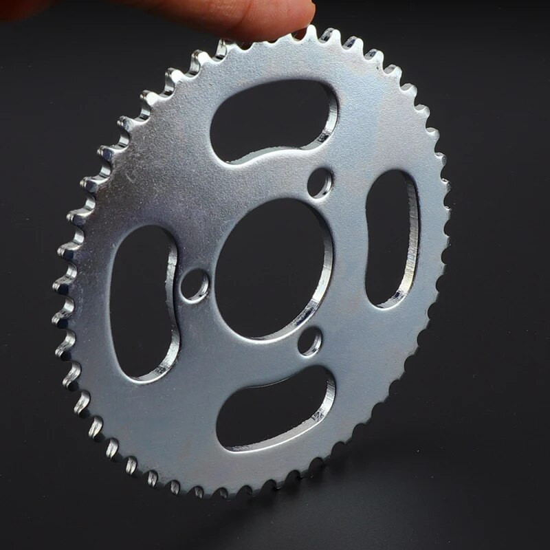 Elektriline tõukeratta ketiratas 25H 47T ketiratas 3/4 auku tagumine ketiratas terasest elektriline rolleri ketiratas asendustarvik