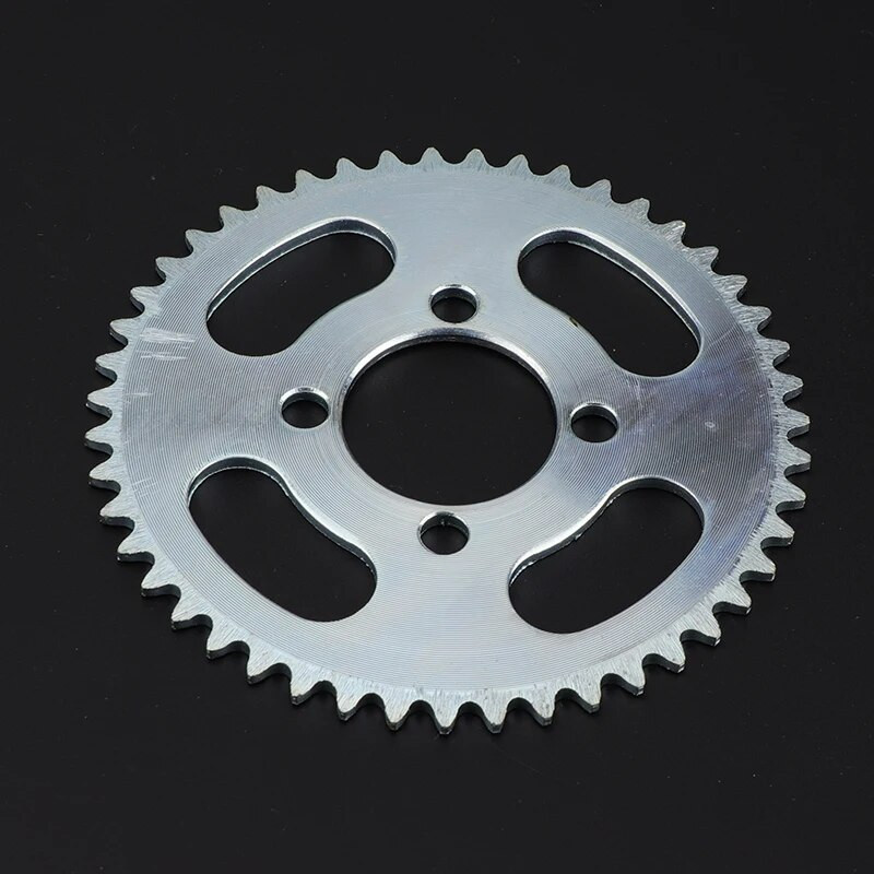 Elektriline tõukeratta ketiratas 25H 47T ketiratas 3/4 auku tagumine ketiratas terasest elektriline rolleri ketiratas asendustarvik