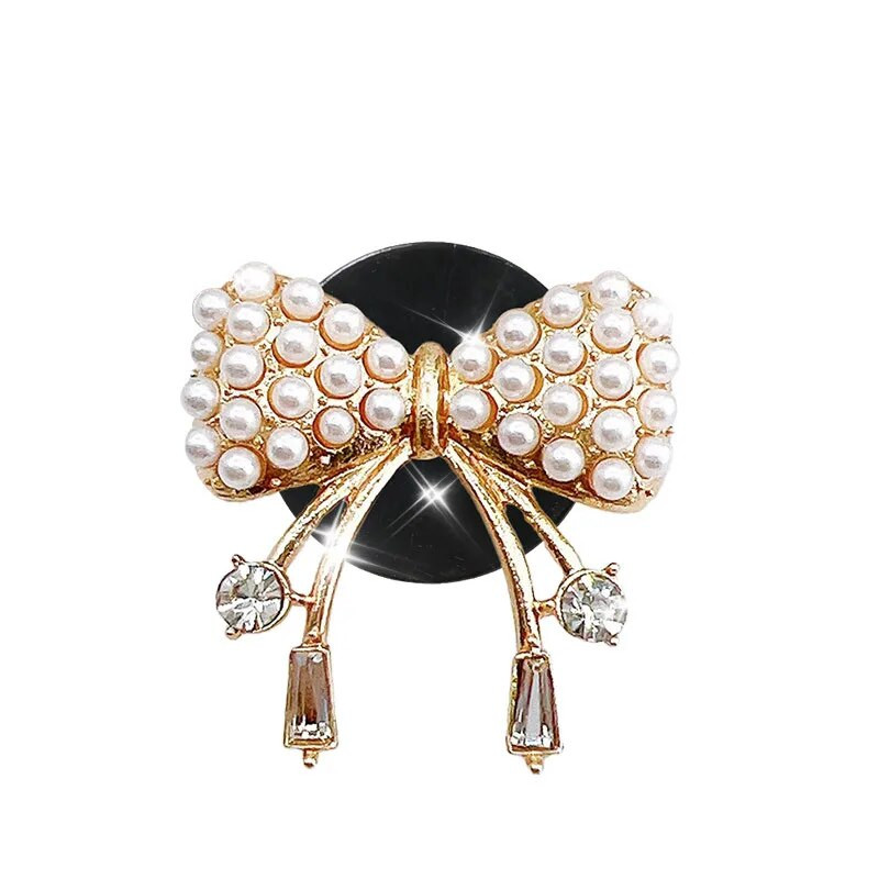 Novi Bowknot automobilski klima-uređaj Otvor za odvod zraka Stezaljka za parfeme Stezaljka za aromaterapiju automobila Slatki dodaci za automobile iz crtića