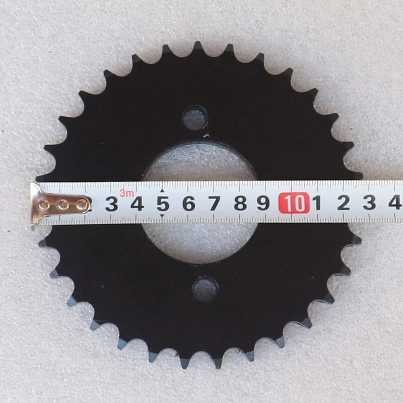 Augstas kvalitātes 428 31 zobu 31 T 32 zobu 32 T 48 mm aizmugurējais ķēdes rats ATV Quad Pit Dirt Bike Buggy Go Kart motocikla motoram