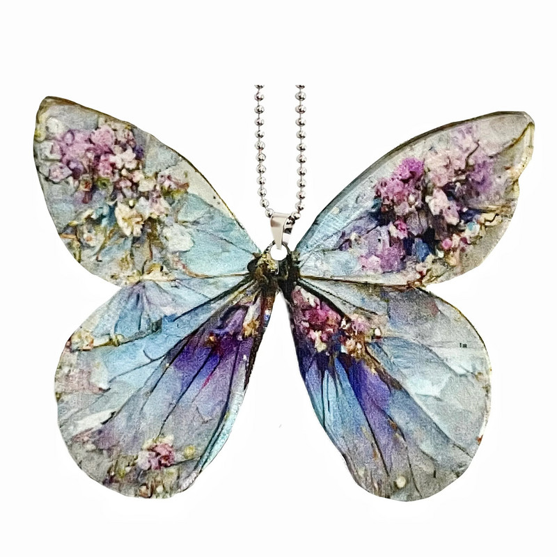 1db akril pillangós autós medál divatos kulcstartó t autóbelső kiegészítők medál páros ajándék lakberendezési ajándék