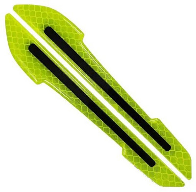 Peegeldavad kleebised Hoiatusriba Teip Jäljeta kaitsev autokleebis Hoiatus auto tahavaatepeeglile Välisautode tarvikud