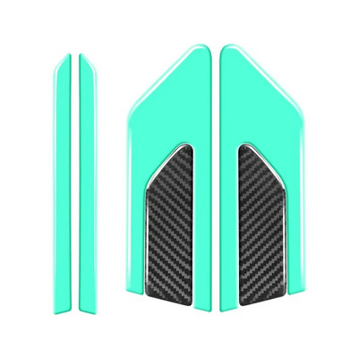 2tk auto kere helkurkleebised Külgmised ohutushoiatus Ukse kaitsekleebised Kriimustus- ja kokkupõrkevastased helkurribad