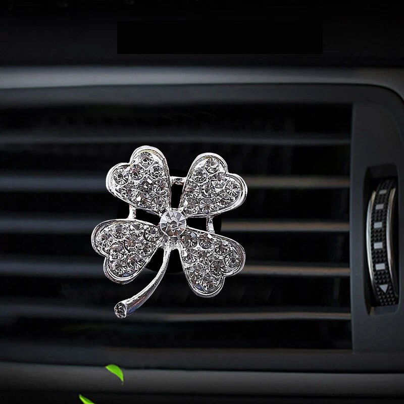 Inlay Ūdens urbis Āboliņš auto Gaisa kondicionēšanas izvads smaržas auto smaržas auto salona aksesuāri auto aromāts