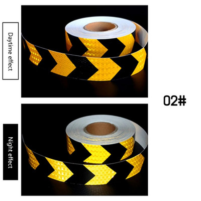 5x300CM auto atstarojoša lenta dekoru uzlīmes Automašīnas brīdinājums par drošību atstarojoša lente plēve auto atstarotājs uzlīme auto aksesuāri ārpuse