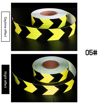 5x300CM auto atstarojoša lenta dekoru uzlīmes Automašīnas brīdinājums par drošību atstarojoša lente plēve auto atstarotājs uzlīme auto aksesuāri ārpuse
