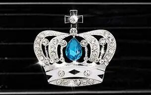 Crown Style automobilių oro gaiviklio kvepalų buteliuko difuzorius automobilyje Oro kondicionieriaus išleidimo anga oras Kvepalų segtukas