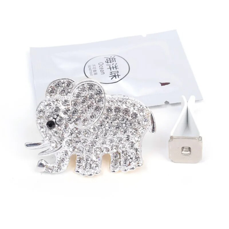 Bling Aroma Vent Clip Auto Interjera Dekors Aromāts Smarža Smaržas Gaisa atsvaidzinātājs Automašīnu rotājumi Dimanta ziloņu auto aksesuāri